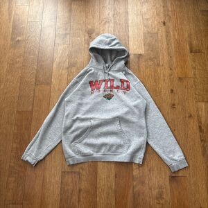 Vintage 00s NHL Minnesota Wild graphic hoodie